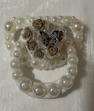 Reborn Puppe Rosen und Perlen