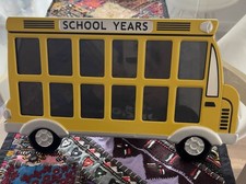 School Bus Bilderrahmen mit 12