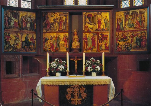Schotten marienaltar der - ak,