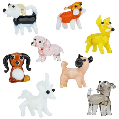 Glastierfiguren hund 8 - glastierfiguren,