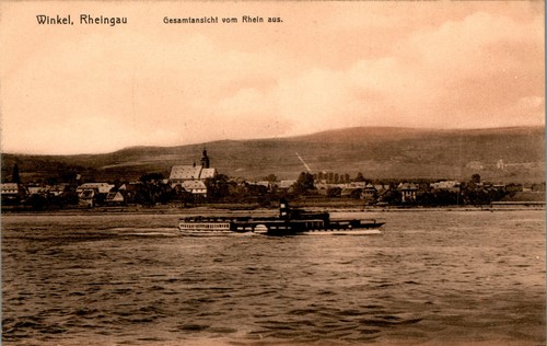 Gruss aus oestrich winkel - ak,