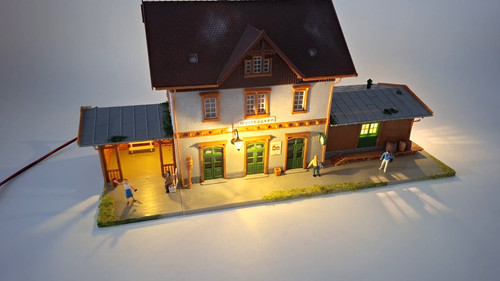 Diorama bahnhof - 1:87,