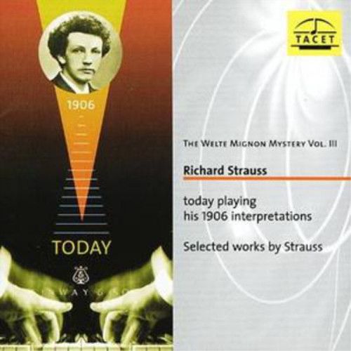 Richard strauss welte mignon - richard, welte-mignon