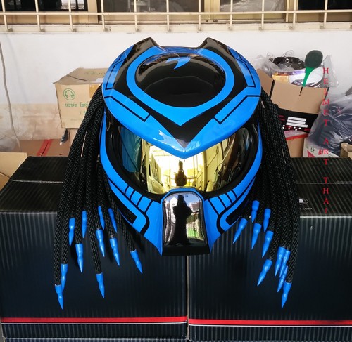 Custom predator motorradhelm - predator,
