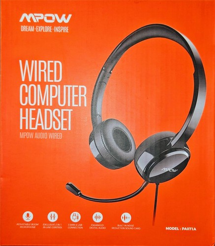 Usb headset mit - headset, mikrofon