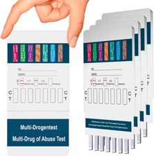 5x 10in1 Multi Drogentest Urintest – Drogenschnelltest THC, Kokain, Amphetamine