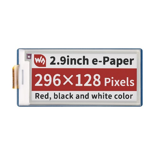 Waveshare e paper display - 2.9", e-paper