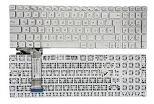 DE - Silber Tastatur Keyboard