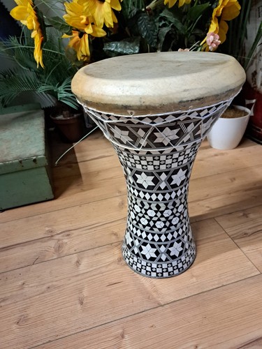 Alte afrikanische trommel - alte,