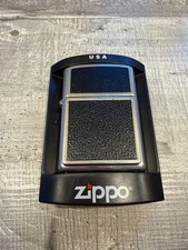 Zippo schwarz plattiert