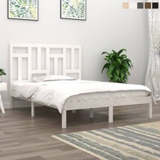 Massivholzbett Kiefer Holz Bett Einzelbett Doppelbett Bettgestell mit Lattenrost