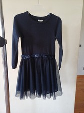 Name It Kleid 128 Mädchen Blau Tüllrock