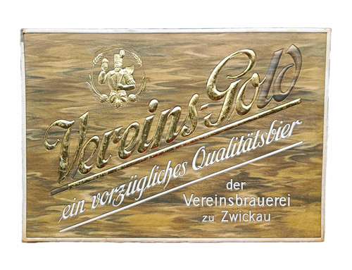 Vereins gold bier zwickauer - bier,