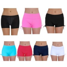 Damen Boardshorts Badeshorts Badeanzug Schwimmshorts Bikinihose Strand Shorts