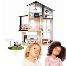 Puppenhaus aus Holz mit