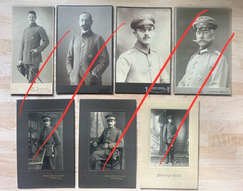 Cdv foto konvolut - konvolut, bilder