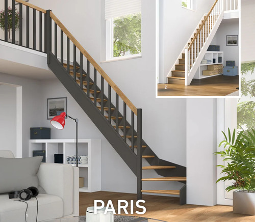 Raumspartreppe paris anthrazit - raumspartreppe,