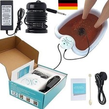 NEW Healifeco Ionic Foot SPA At-Home Detox Cleanse Bath Machine Regain Health DE