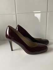 Buffalo London Gr.40 Lack Bordeaux 9 cm Stiletto Absatz   1 x getragen