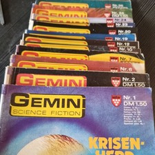 Gemini, 12 Sf- Romane , Band 1 - 36, Kelter Verlag.