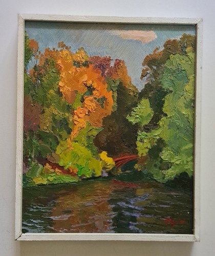 ölgemälde landschaft mit - Ölgemälde,