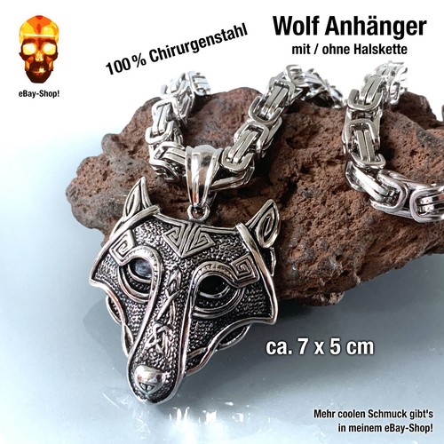 Wolf anhänger herren - anhänger,
