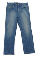 JOOP! Robbie Herren Jeans Hose W35 L32 35/32 blau stonewashed gerade Denim