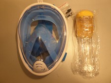 Schnörchelmaske-Vollmaske-Tauchmaske-Tauchermaske-Tauchbrille für Erwachsene NEU