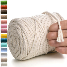 MeriWoolArt Makramee Garn 4mm