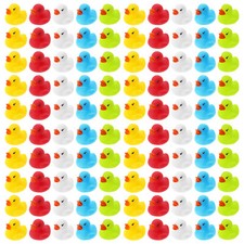 100 WELLGRO Badeenten 3cm