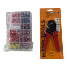 Aderendhülsen Set GUPTOMES krimpzangenset 0,08–16mm2 Aderendhülsenzange