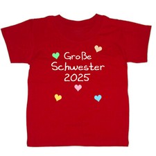 T Shirt  Große Schwester 2025