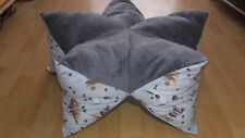 Sternenkissen Kronenkissen, Bodenkissen,  Hunde- und Katzenbett  110 cm Handmade