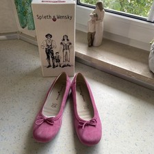 Spieth & Wensky Ballerina 41 Pink Rosa Trachten Dirndl Kleid Schuhe Tracht Fest