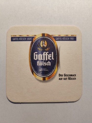 Bierdeckel gaffel kölsch - bierdeckel,