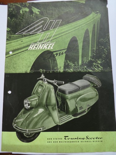 Original heinkel tourist - heinkel,