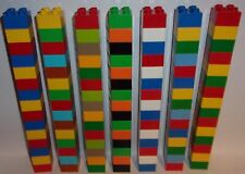 LEGO DUPLO 105 STEINE BAUSTEINE 4 NOPPEN 2x2 VIERER BUNT AUCH SELTENE FARBEN !!