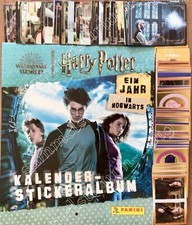 Harry Potter 2023 Ein Jahr in Hogwarts - Komplett - 204 Sticker, 50 Karten Album