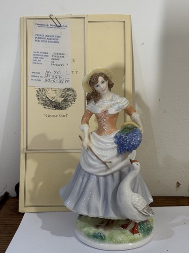 Royal worcester goose girl ltd - worcester,