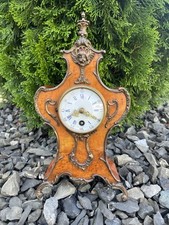 Antike Kamin Uhr Stand Uhr Rarität top Zustand Vintage Holz