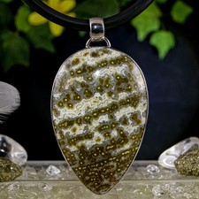 XL Ozeanjaspis Anhänger