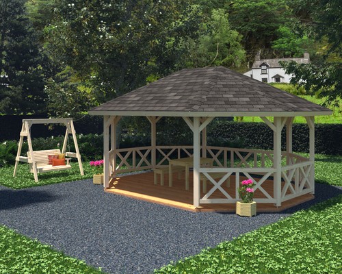Gartenpavillon holzpavillon - gartenpavillon,