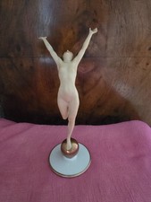 Hutschenreuther Selb Kunstabteilung Figur Sonnenkind Akt H 21cm 1.Wahl