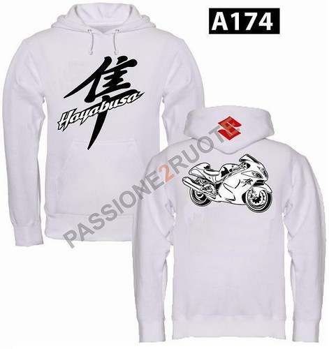 Kapuzenpulli hayabusa weiss - kapuzenpulli,