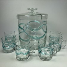 vintage BOWLE Bowletopf + 6