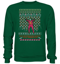 Ugly Christmas Sweatshirt Gesicht Weihnachten Sweater Pullover Outfit xmas