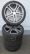 4x orig. Mercedes C E Klasse Alu 8 + 8,5x18 Kompletträder 235/40R18 255/35R18
