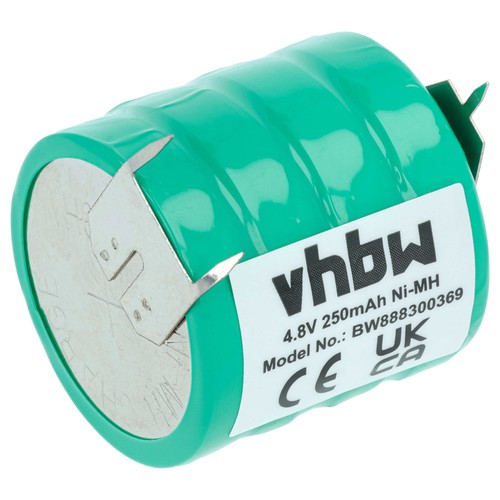 Nimh knopfzellen akku 250mah - nimh, knopfzellen-akku