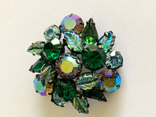 Regency Brosche Strass