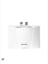 Clage MCX 7 Elektro-Durchlauferhitzer, 400V 6,5kW  In Heizsystem, LED- Anzeige